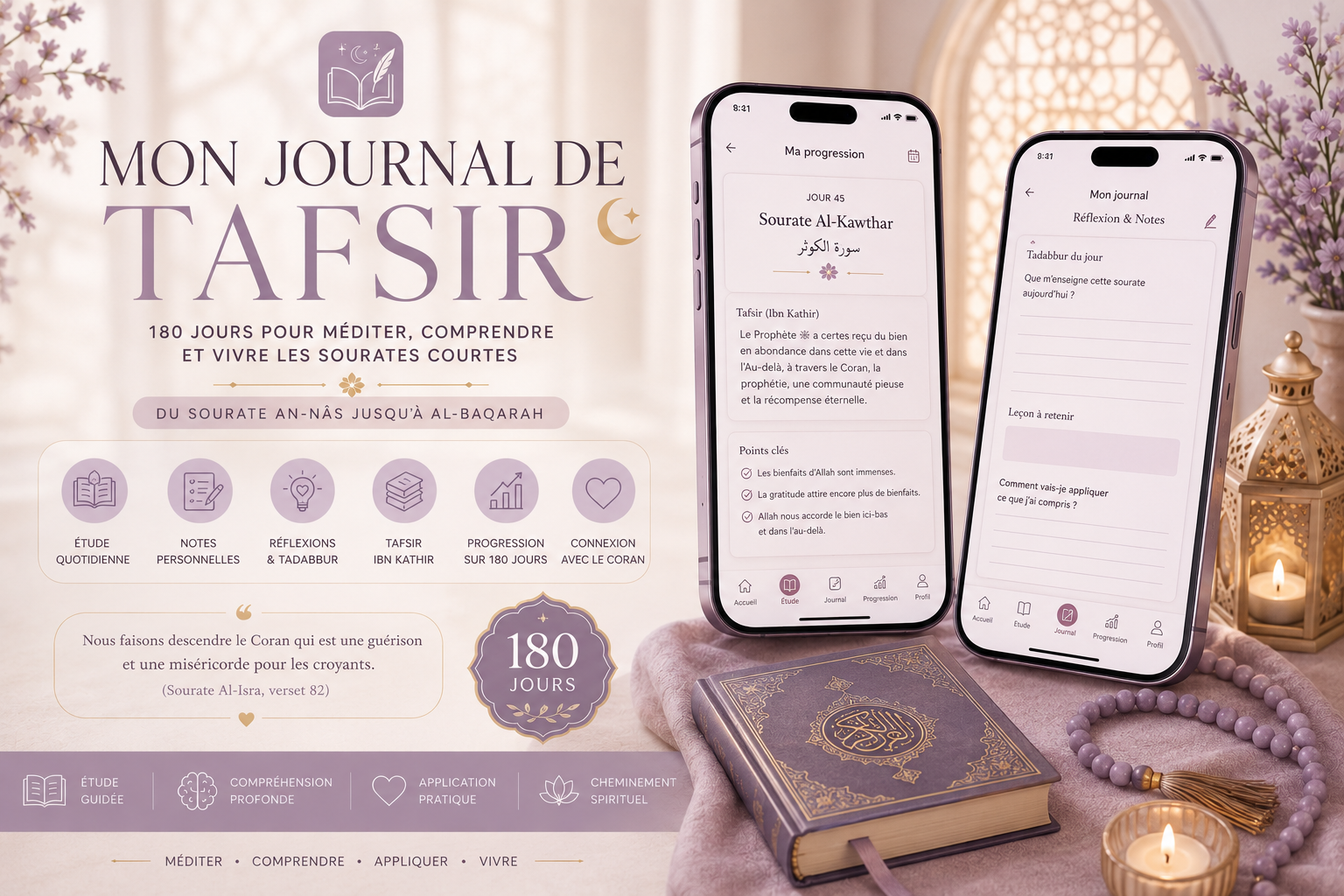 Journal du Tafsir en 180 jours